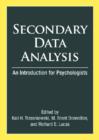 Secondary Data Analysis : An Introduction for Psychologists - Book