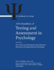 APA Handbook of Testing and Assessment in Psychology : Volume 1: Test Theory and Testing and Assessment in Industrial and Organizational Psychology Volume 2: Testing and Assessment in Clinical and Cou - Book