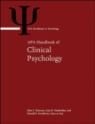 APA Handbook of Clinical Psychology : Volume 1: Roots and Branches Volume 2: Theory and Research Volume 3: Applications and Methods Volume 4: Psychopathology and Health Volume 5: Education and Profess - Book