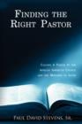 Finding the Right Pastor : Calling a Pastor in the African American Church and the Mistakes to Avoid - Book