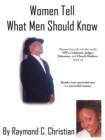 Women Tell What Men Should Know - Book