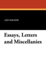 Essays, Letters and Miscellanies - Book