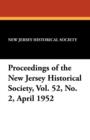 Proceedings of the New Jersey Historical Society, Vol. 52, No. 2, April 1952 - Book