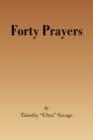 Forty Prayers - Book