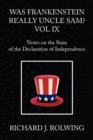 Was Frankenstein Really Uncle Sam? Vol IX - Book