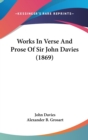 Works In Verse And Prose Of Sir John Davies (1869) - Book