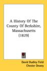 A History Of The County Of Berkshire, Massachusetts (1829) - Book