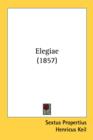 Elegiae (1857) - Book