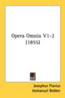 Opera Omnia V1-2 (1855) - Book