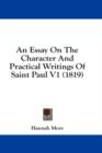 An Essay On The Character And Practical Writings Of Saint Paul V1 (1819) - Book