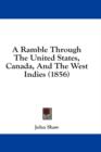 A Ramble Through The United States, Canada, And The West Indies (1856) - Book