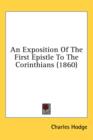 An Exposition Of The First Epistle To The Corinthians (1860) - Book