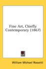 Fine Art, Chiefly Contemporary (1867) - Book