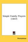 Simple Family Prayers (1847) - Book
