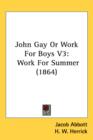 John Gay Or Work For Boys V3 : Work For Summer (1864) - Book