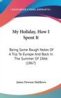My Holiday, How I Spent It : Being Some Rough Notes Of A Trip To Europe And Back In The Summer Of 1866 (1867) - Book