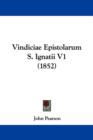 Vindiciae Epistolarum S. Ignatii V1 (1852) - Book