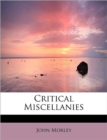 Critical Miscellanies - Book