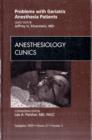 Problems with Geriatric Anesthesia Patients, An Issue of Anesthesiology Clinics : Volume 27-3 - Book