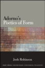 Adorno's Poetics of Form - eBook
