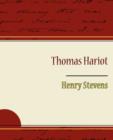 Thomas Hariot - Book