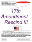 17th Amendment...Rescind!!! - Book