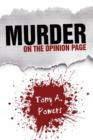 Murder on the Opinion Page - Book