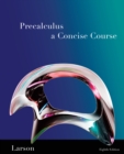 Precalculus : A Concise Course - Book