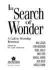 In Search of Wonder : A call to worship renewal - eBook