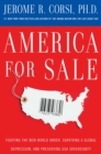 America for Sale : Fighting the New World Order, Surviving a Global Depression, and Preserving USA Sovereignty - eBook
