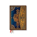 Safavid Indigo (Safavid Binding Art) Mini Verso 12-month Dayplanner 2024 - Book