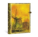 Rembrandt’s 350th Anniversary Midi Unlined Hardcover Journal (Clasp Closure) - Book