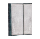 Flint Midi Lined Hardcover Journal (Wrap Closure) - Book