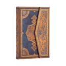Safavid Indigo (Safavid Binding Art) Mini Lined Hardcover Journal - Book