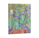 Van Gogh’s Irises Ultra Lined Hardcover Journal - Book