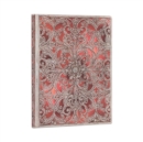 Garnet (Silver Filigree Collection) Ultra Lined Softcover Flexi Journal - Book