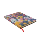 Monet’s Chrysanthemums Ultra Lined Hardback Journal (Elastic Band Closure) - Book