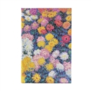 Monet’s Chrysanthemums Midi Unlined Hardback Journal (Elastic Band Closure) - Book