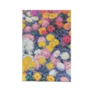 Monet’s Chrysanthemums Mini Unlined Hardback Journal (Elastic Band Closure) - Book