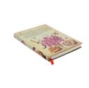 Pink Carnation (Mira Botanica) Midi Lined Softcover Flexi Journal (Elastic Band Closure) - Book