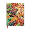 Gaudi’s Sun (Gaudi’s Mosaics) Midi Unlined Hardback Journal (Wrap Closure) - Book