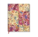 Kara-ori Pink (Japanese Kimono) Ultra Lined Softcover Flexi Journal (Elastic Band Closure) - Book