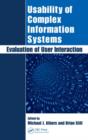 Usability of Complex Information Systems : Evaluation of User Interaction - Book