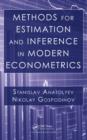 Methods for Estimation and Inference in Modern Econometrics - eBook