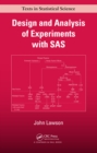 Design and Analysis of Experiments with SAS - eBook