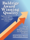 Baldrige Award Winning Quality : How to Interpret the Baldrige Criteria for Performance Excellence - Book