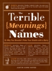 The Terrible Meanings of Names : Or Why You Shouldn't Poke Your Giselle with a Barry - Book