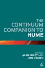 The Continuum Companion to Hume - eBook