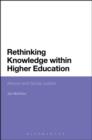 Rethinking Knowledge within Higher Education : Adorno and Social Justice - eBook