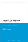Jean-Luc Nancy : Justice, Legality and World - eBook